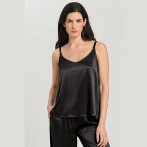 Hanro Women's Grand Central Silk Blend Spaghetti Top - XS